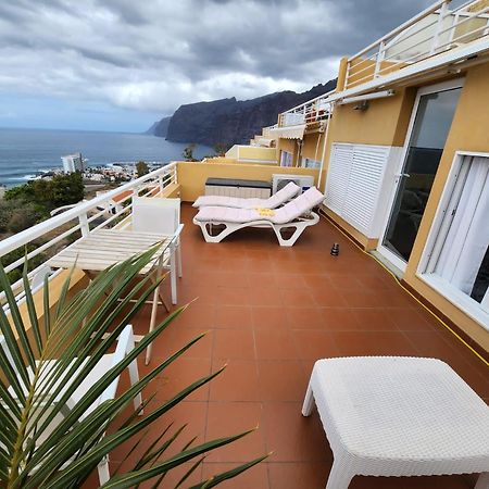Apartament Los Gigantes,Huge Terrace,Sea View,Air Conditioning Puerto de Santiago  Zewnętrze zdjęcie