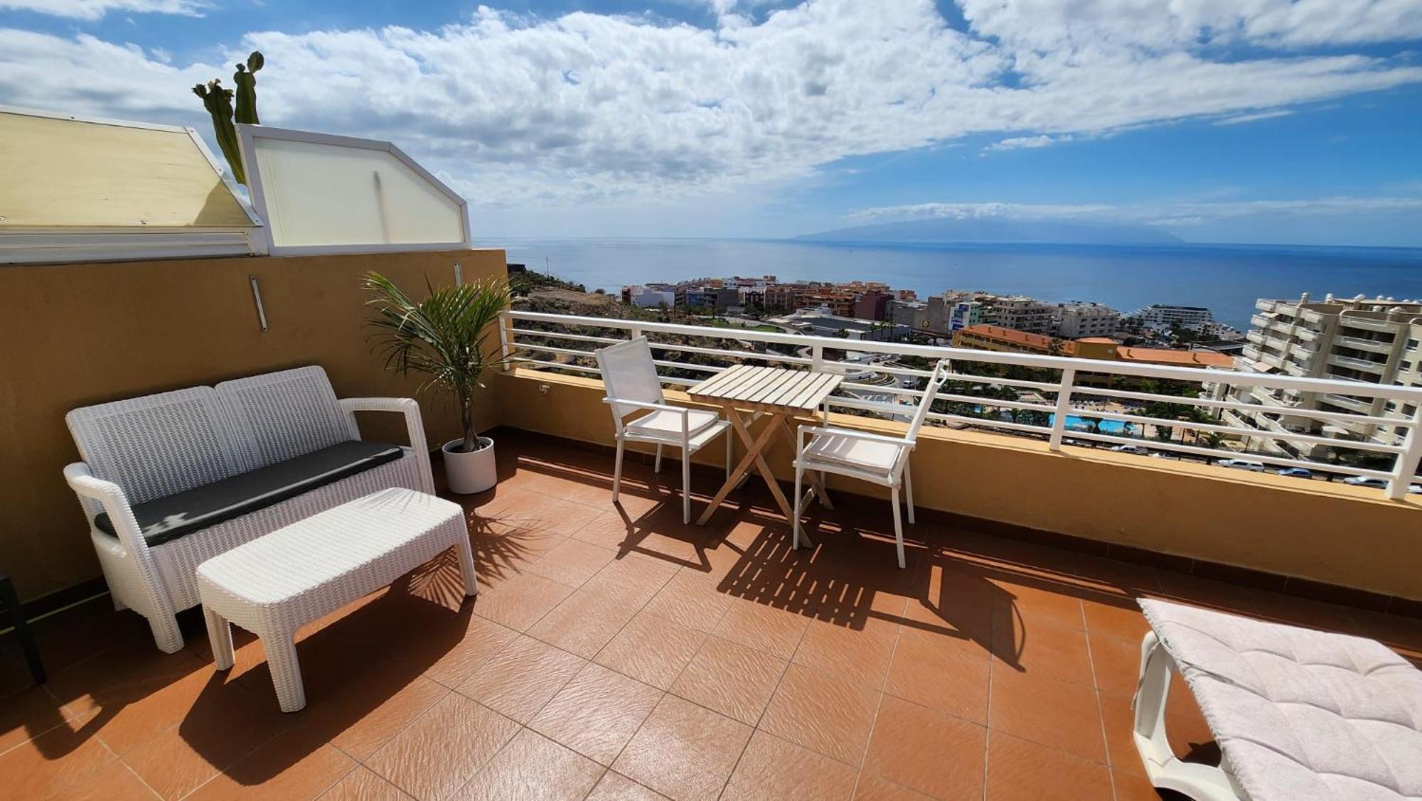 Apartament Los Gigantes,Huge Terrace,Sea View,Air Conditioning Puerto de Santiago  Zewnętrze zdjęcie